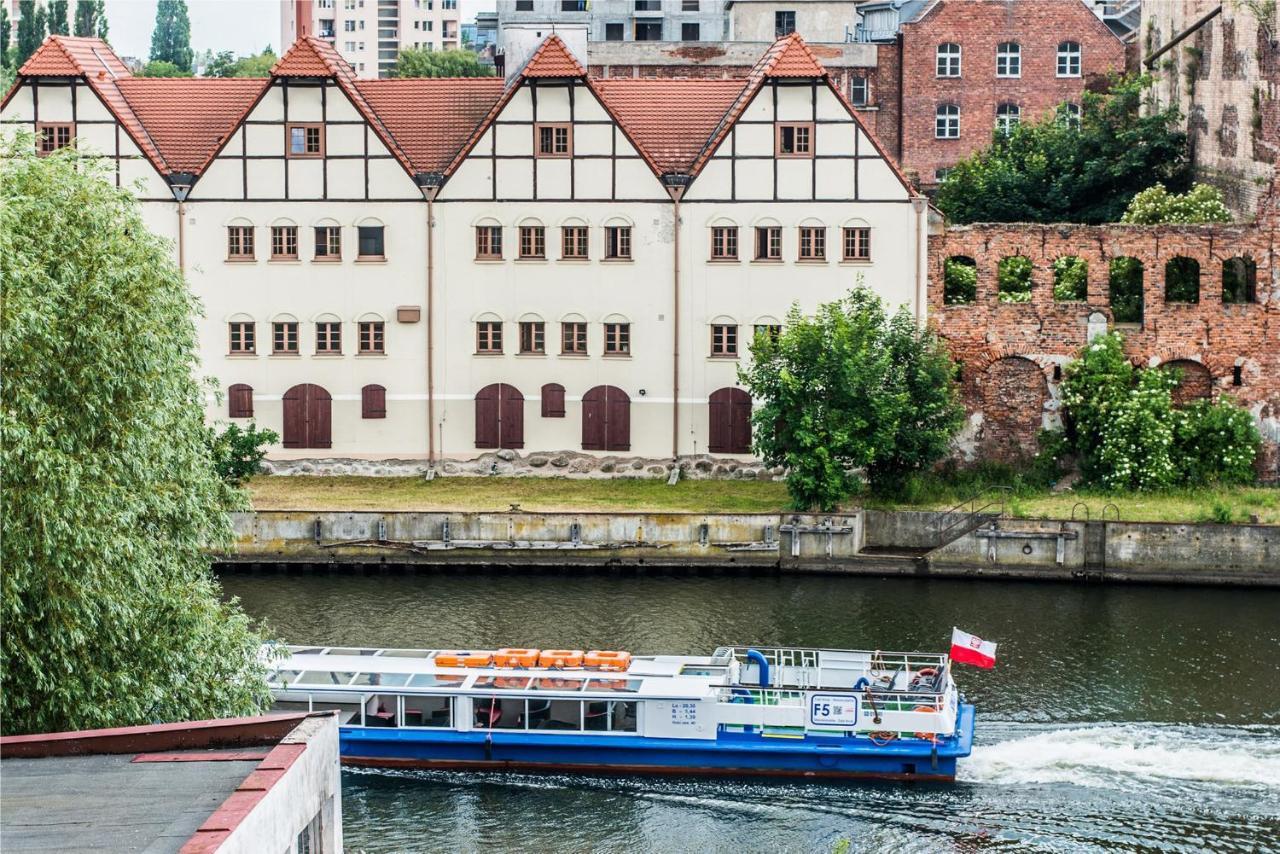 Hello Apartments Amazing River View 4 Bedrooms & Balcony Gdansk Bagian luar foto